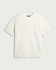 image 4 of F&F Textured Relaxed Fit T-Shirt in Ecru