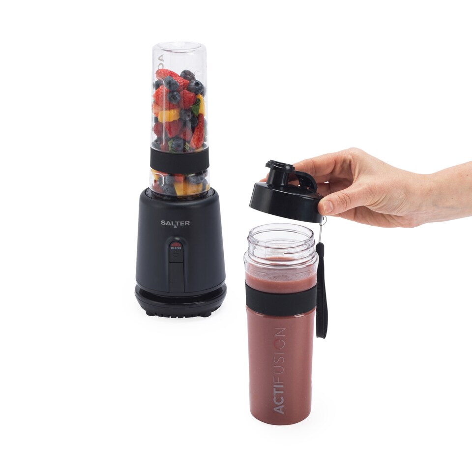 image 1 of Salter Kuro Actifusion Blender Set (Matt Black)