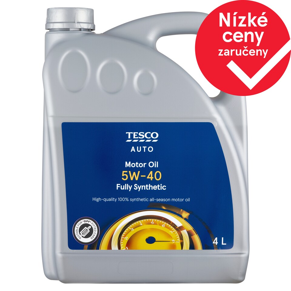 Tesco Auto Motorový olej 5W-40 4l