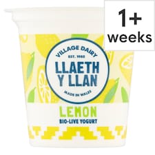 Llaeth Y Llan Lemon Yogurt 125G