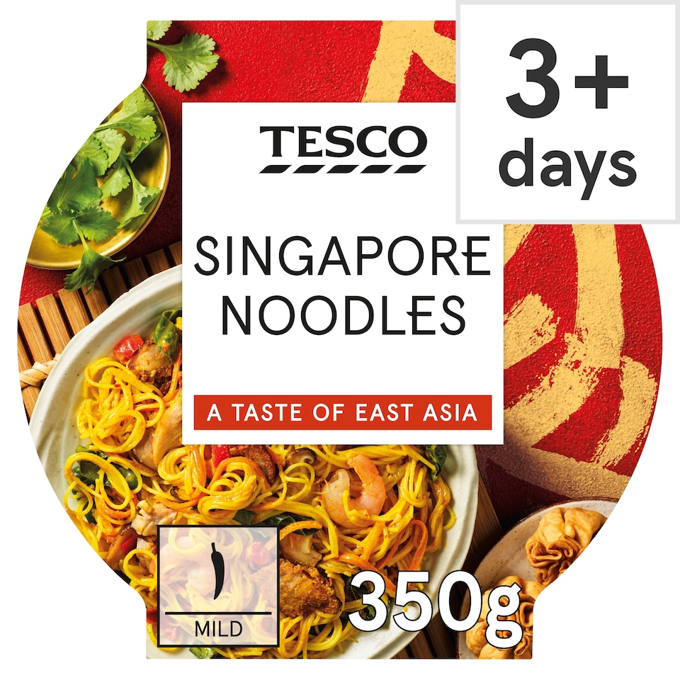 Tesco Singapore Noodles 350G