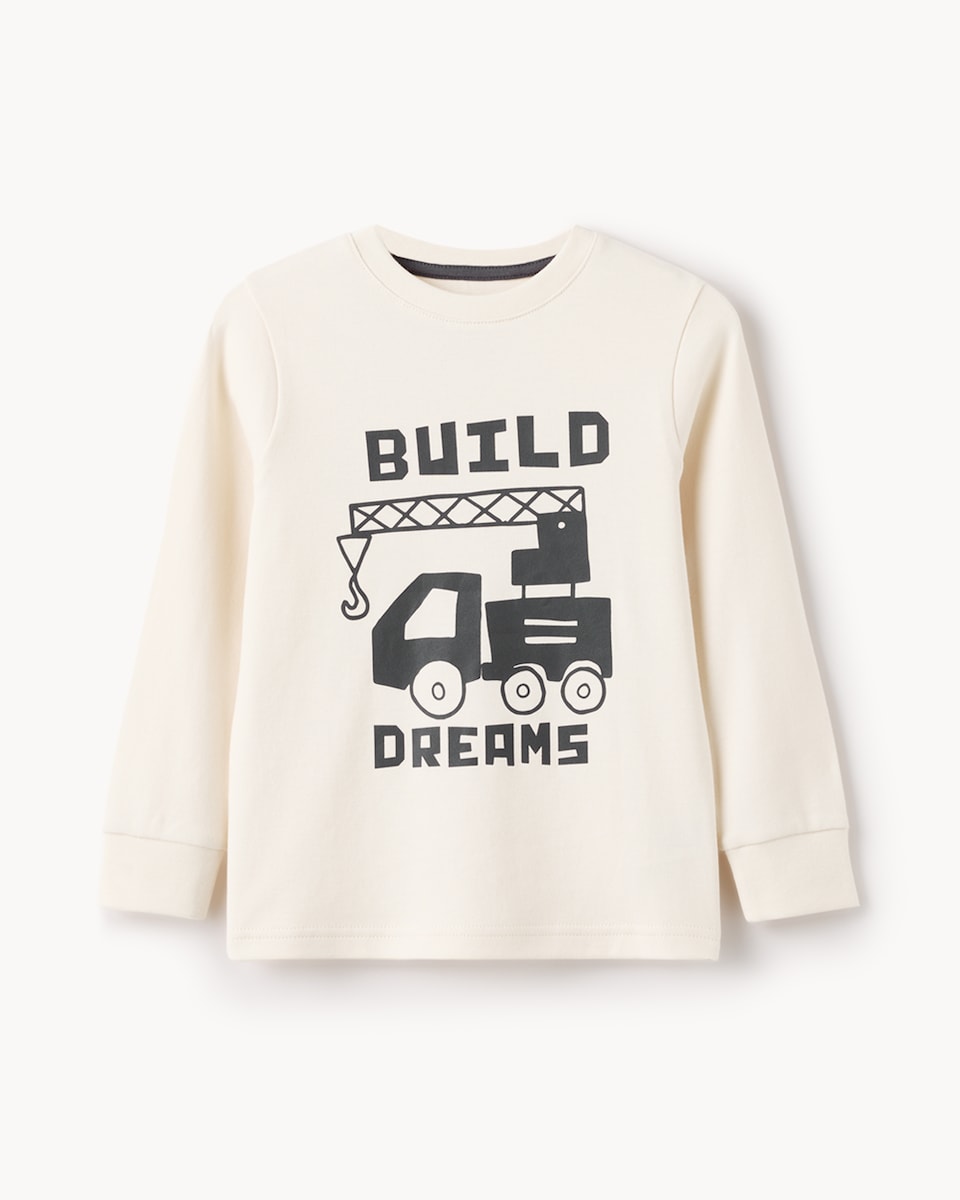 image 1 of F&F Boys 2-Pack Pure Cotton Transport Woven Bottoms Pyjama Sets in Multi