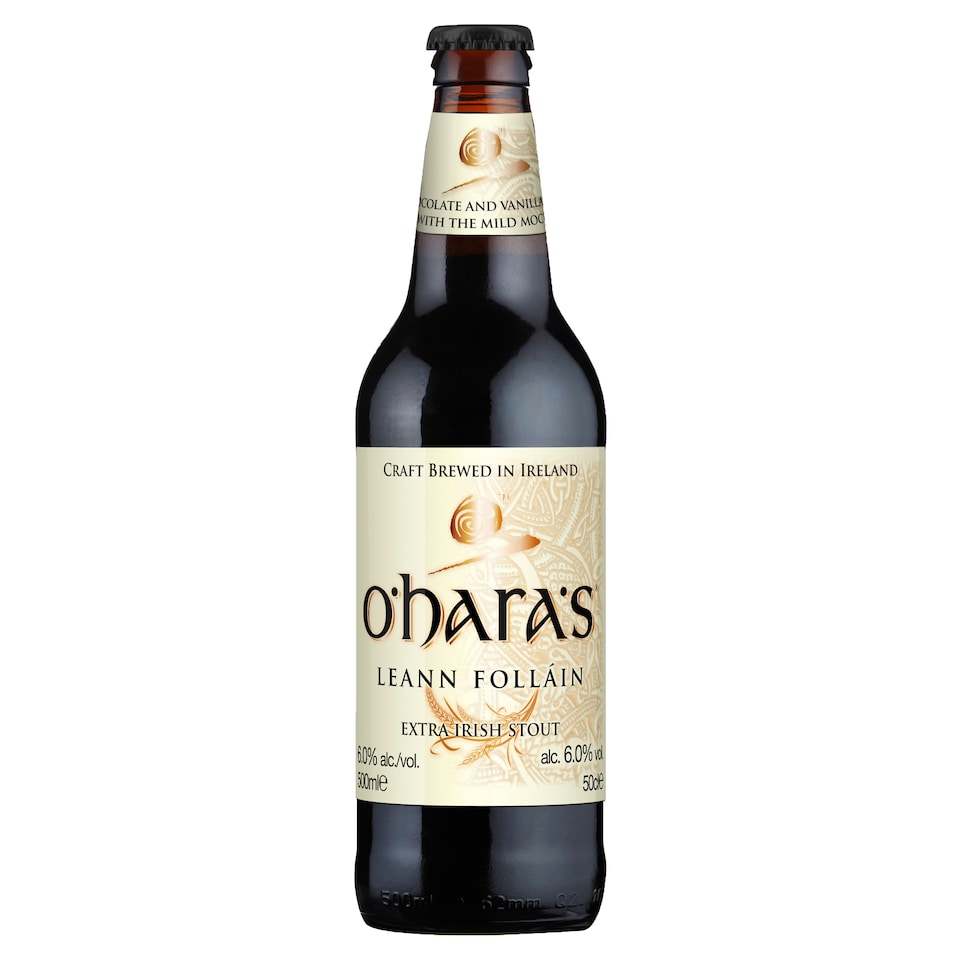 Oharas Leann Follain Irish Stout 500Ml