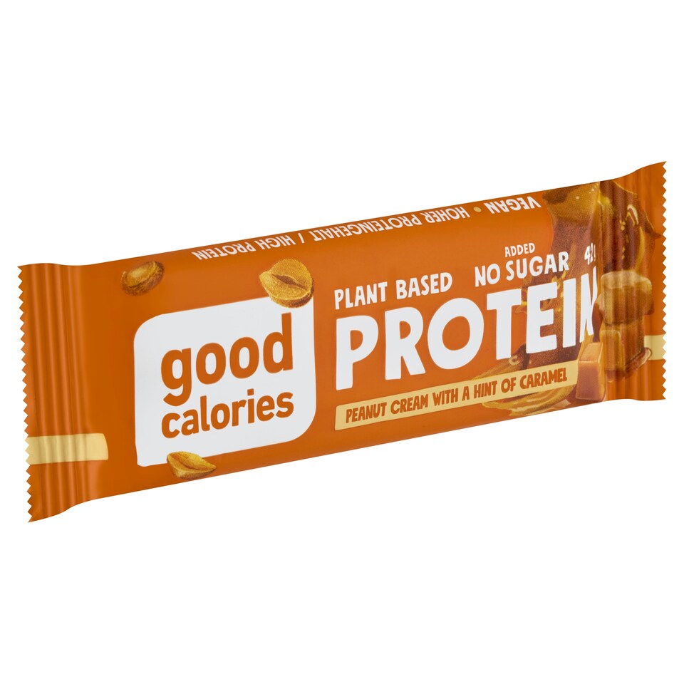 Good Calories High-Protein Peanut, Date and Pea Protein Bar 42 g