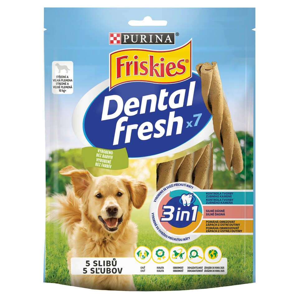 FRISKIES Dental Fresh 3 v 1 "M" 180 g
