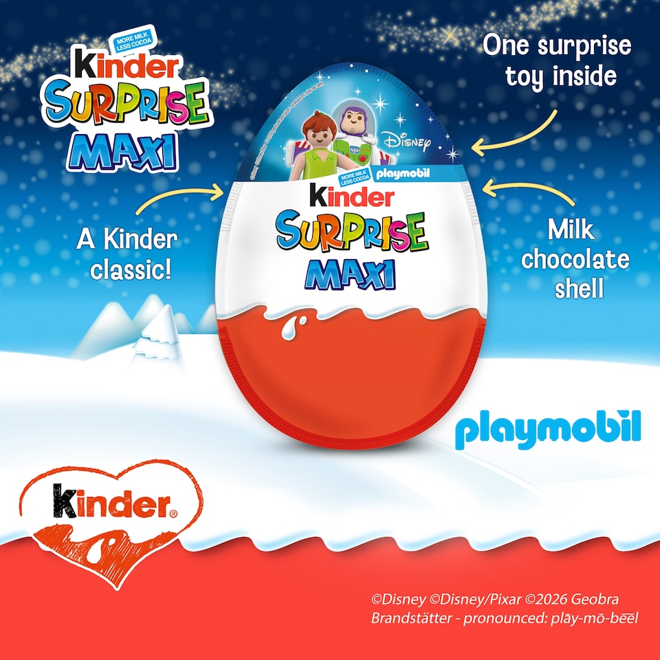 image 1 of Kinder Surprise Egg 100G