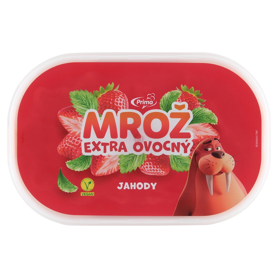 Obrázek 1 pro produkt Prima Mrož Jahody 900ml