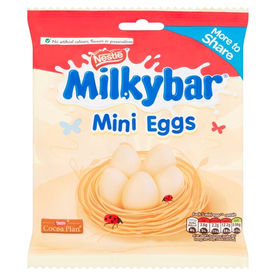Nestle Milkybar Mini Egg Pouch 300G Tesco Groceries