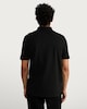 image 4 of The F&F Edit Supima® Cotton Zip Neck Polo Shirt in Black