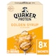 image 1 of Quaker Protein Oat So Simple Golden Syrup Porridge Sachets 8x43g
