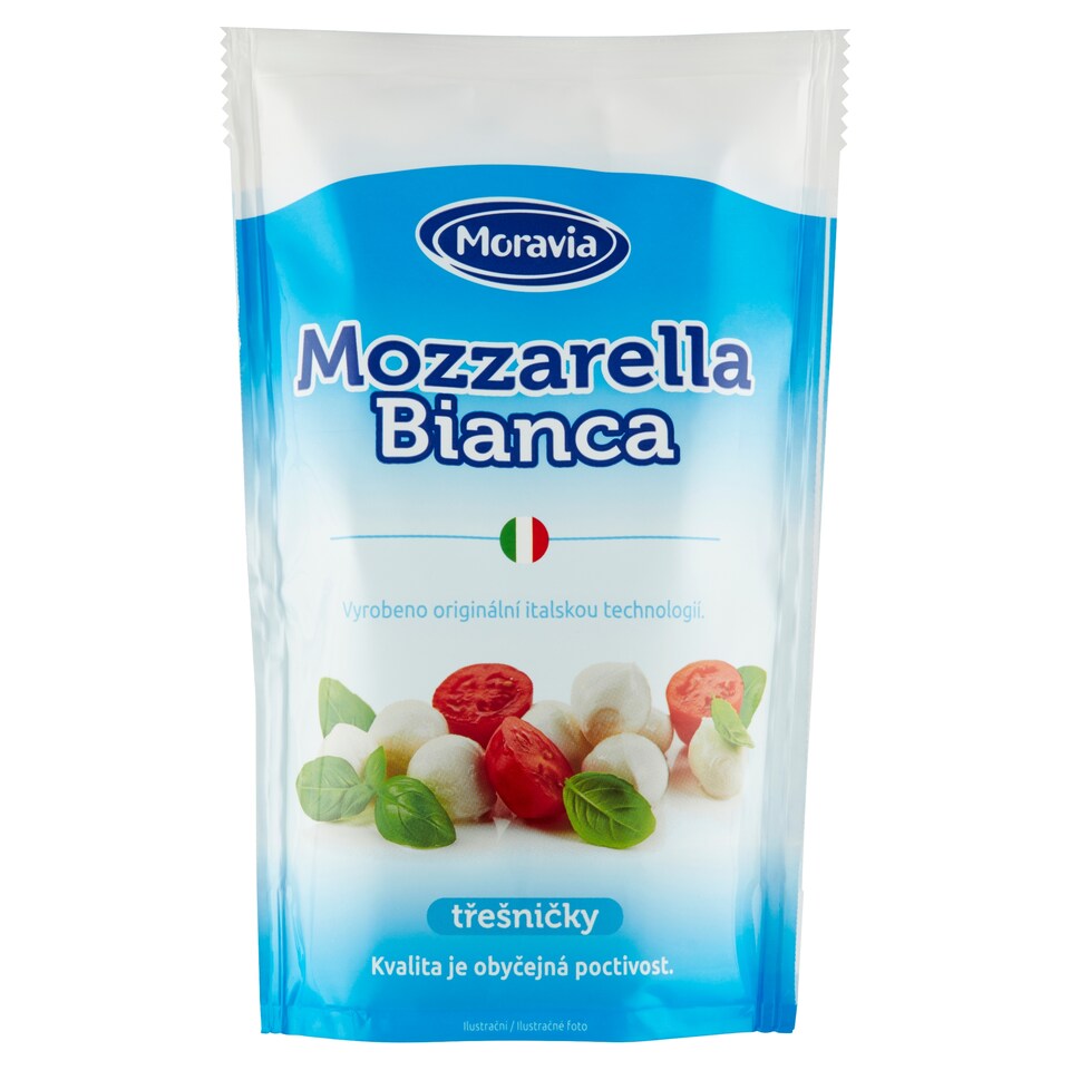 Obrázek 1 pro produkt Moravia Mozzarella Bianca třešničky 120g