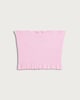 image 4 of OH ME OH MY Cotton Rich Shirred Bandeau Top in Pink
