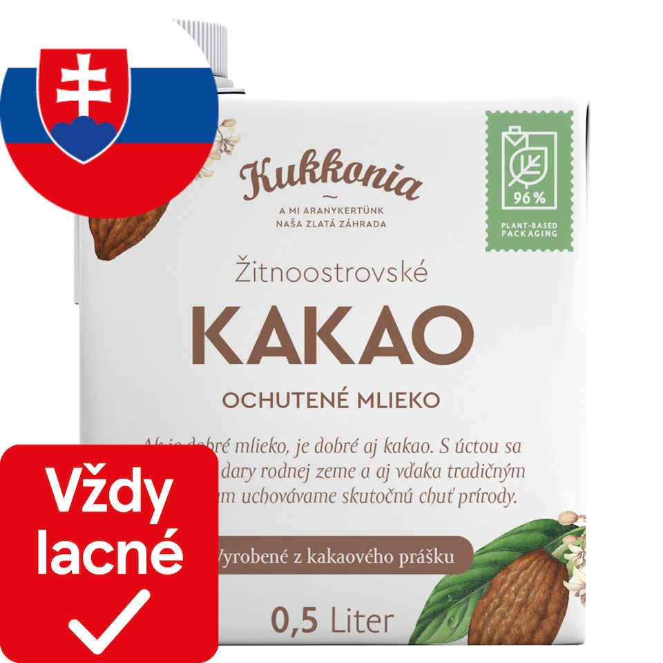 Kukkonia Ochutené mlieko s kakaovou príchuťou 0,5 l
