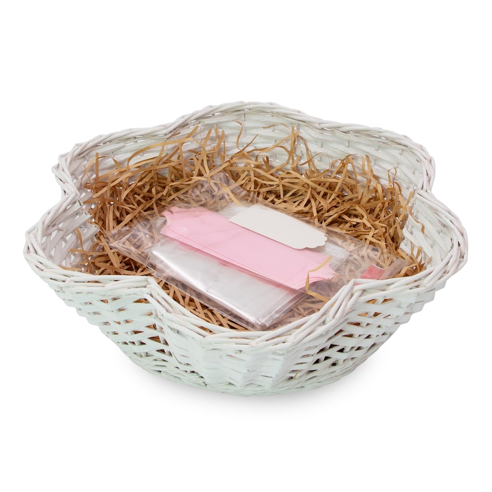 image 1 of Global Gizmos Mother's Day White Flower Hamper