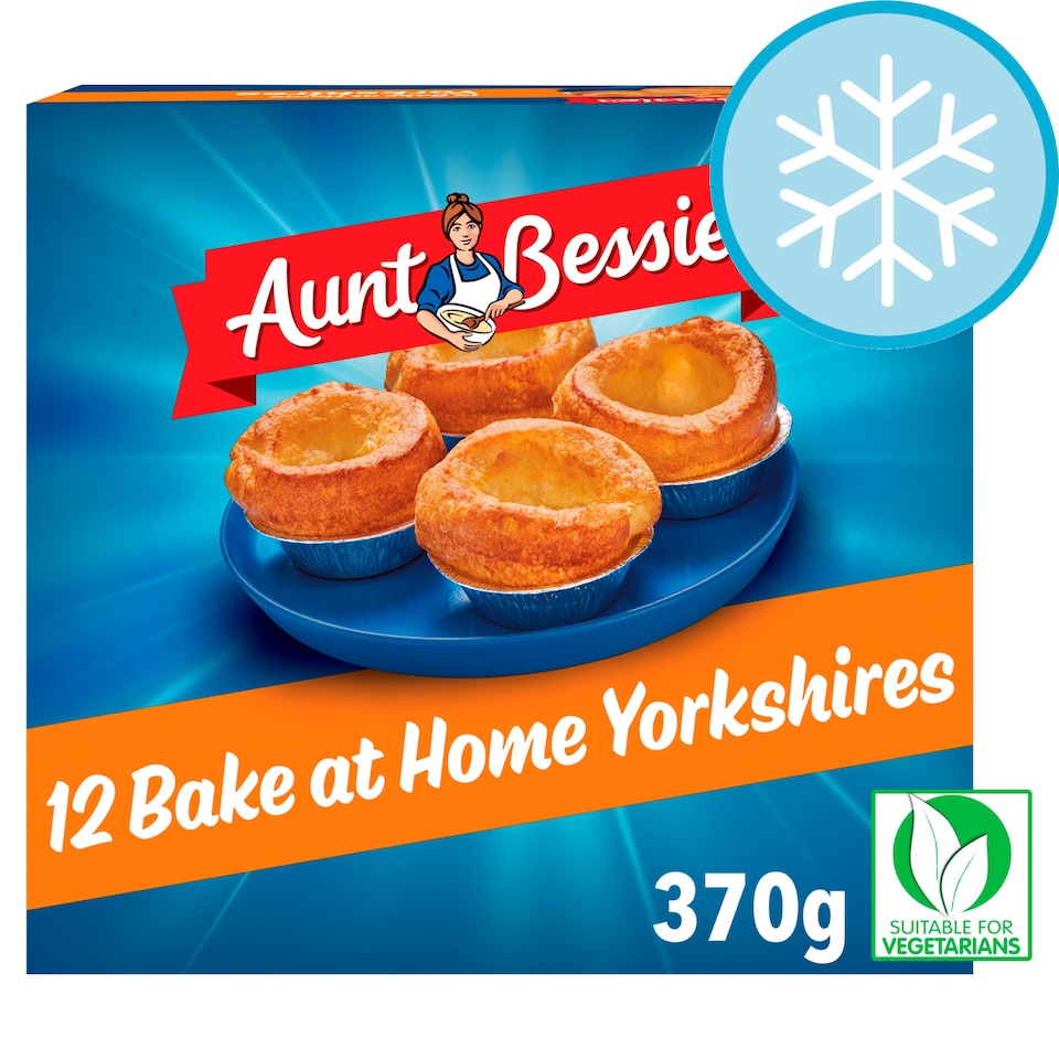 image 1 of Aunt Bessie's 12 Bake At Home Yorkshires 370G