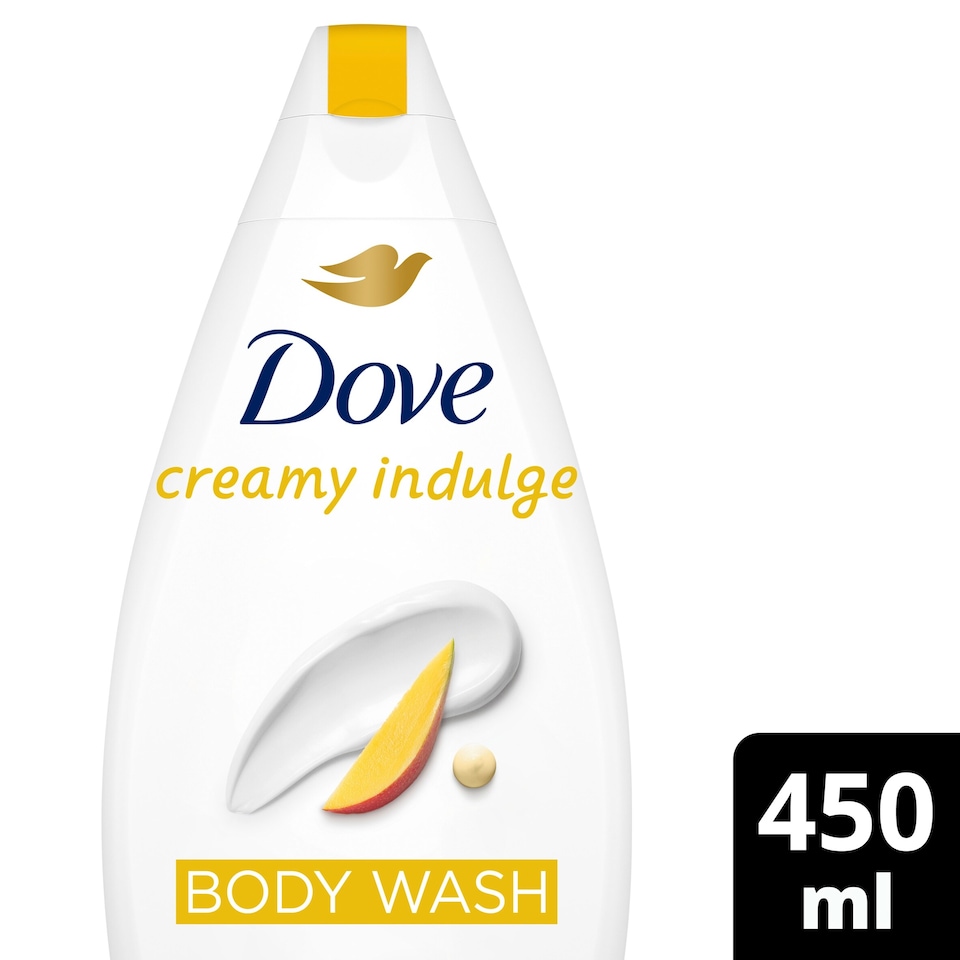 image 1 of Dove Creamy Indulge Body Wash Shower Gel 450 ml