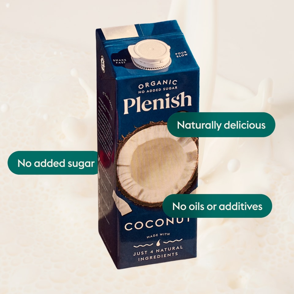 image 1 of Plenish Organic Coconut Chilled Longlife Dairy Free Drink 1L