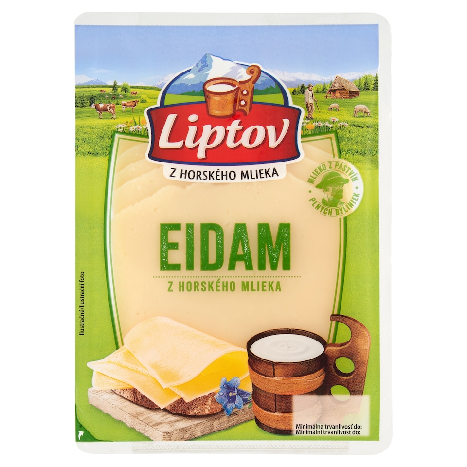 image 1 of Liptov Edam - Portioned Unsmoked Slices 90 g