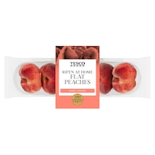 Tesco Flat Peach Minimum 4 Pack