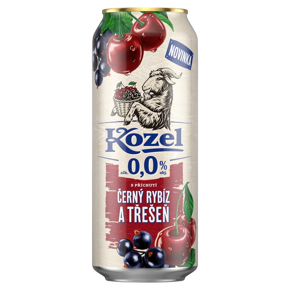 image 1 of Kozel Black Currant and Cherry Flavor 0.5L