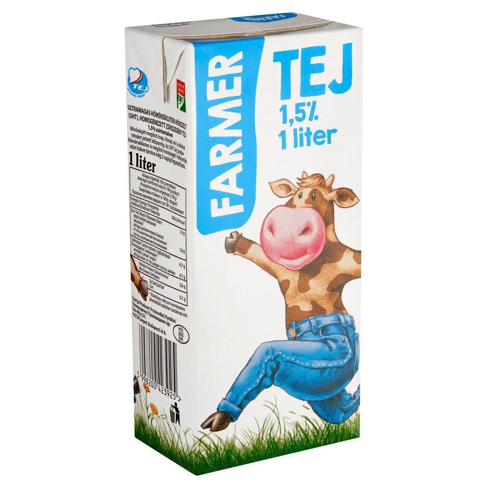 Farmer UHT Low-Fat Milk 1,5% 1 l