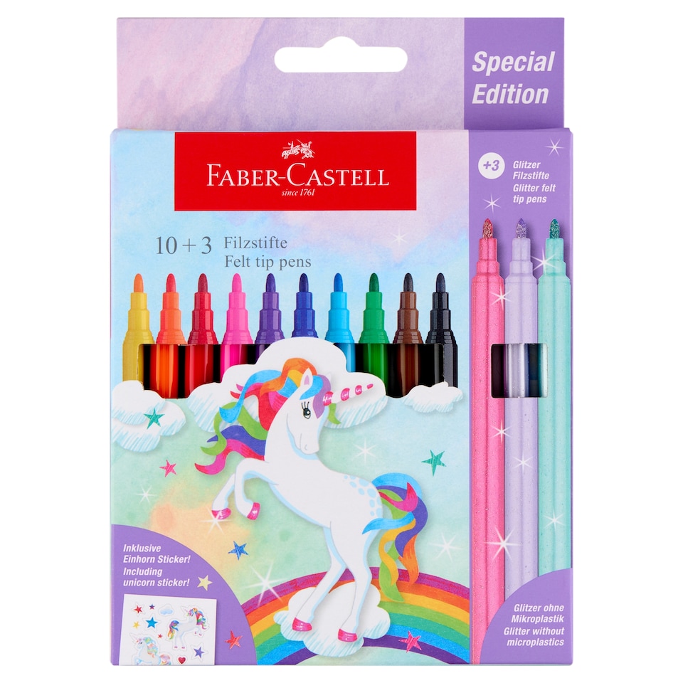 Faber-Castell Special Edition Felt Tip Pens 10 + 3 pcs