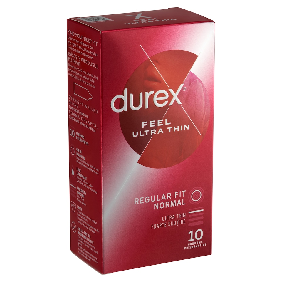 Durex Feel Ultra Thin óvszer 10 db  1. kép