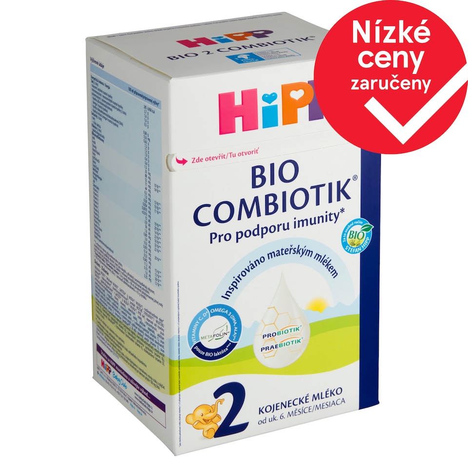 HiPP Combiotik 2 bio kojenecké mléko od uk. 6. měsíce 700g