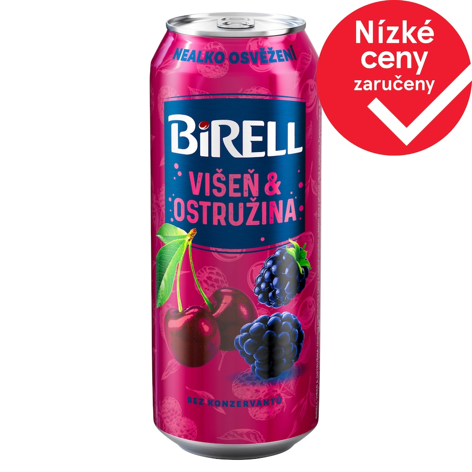 Birell Višeň & ostružina 0,5l