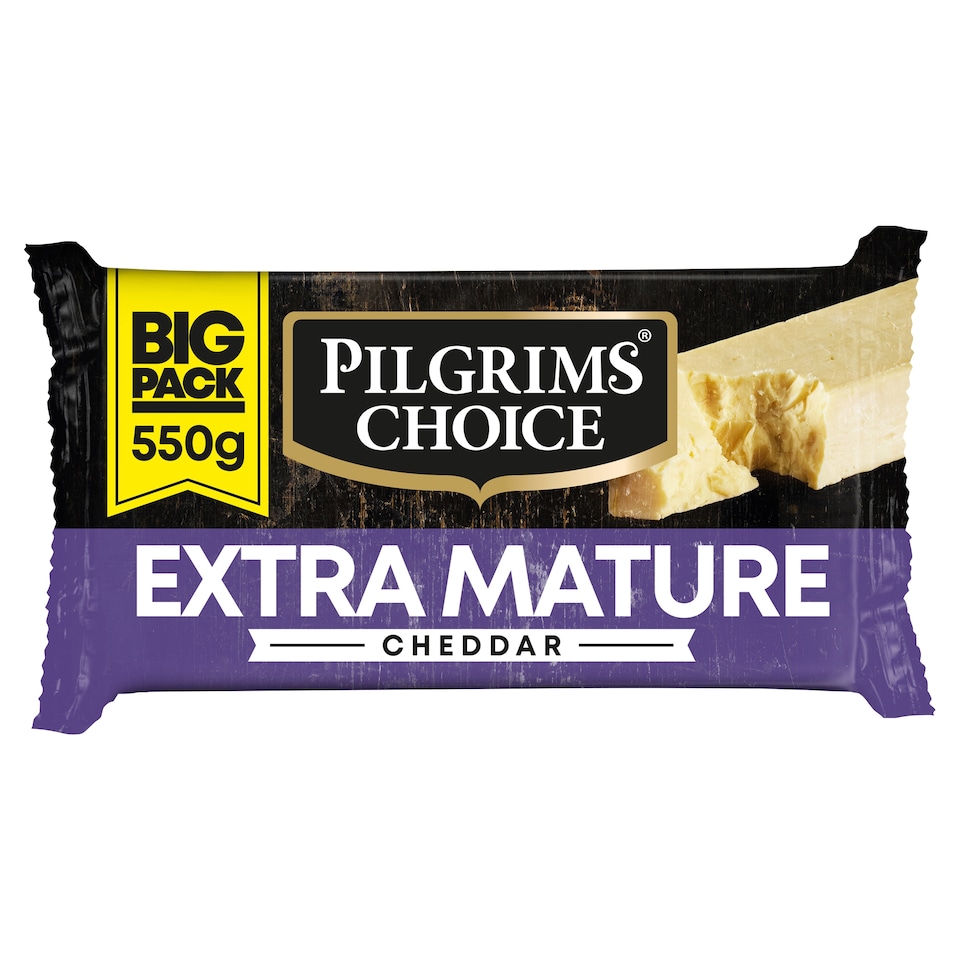 Pilgrims Choice Extra Mature Cheddar 550G