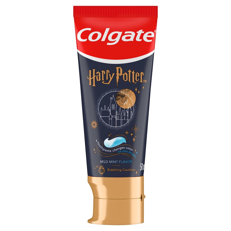 Obrázek 1 pro produkt Dětská zubní pasta Colgate Kids Harry Potter 6+ Bublající kotlík