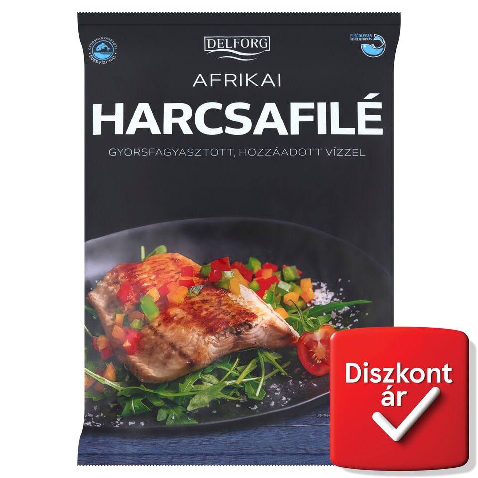 Delforg gyorsfagyasztott afrikai harcsafilé 750 g