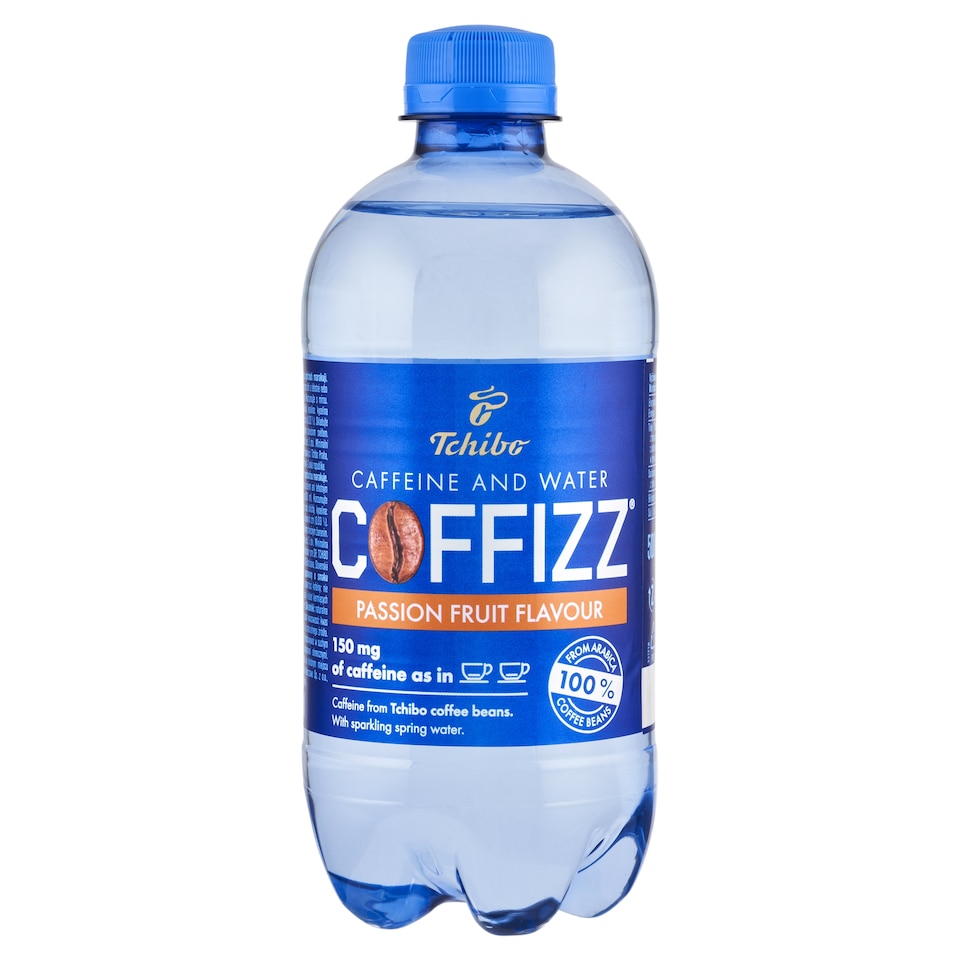 obrázok 1 z Tchibo Coffizz Nealkoholický nápoj s kofeínom s príchuťou marakuje sýtený 500 ml