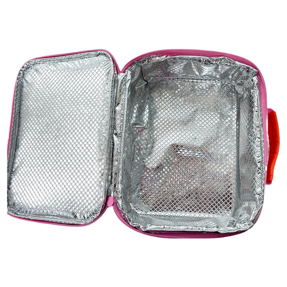 image 1 of Tesco Design Orange Quilted Lunch Bag 