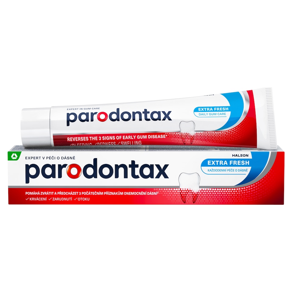 Obrázek 1 pro produkt Parodontax Extra Fresh zubní pasta s fluoridem 75ml