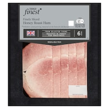 Tesco Finest Finely Sliced Honey Roast Ham 120g