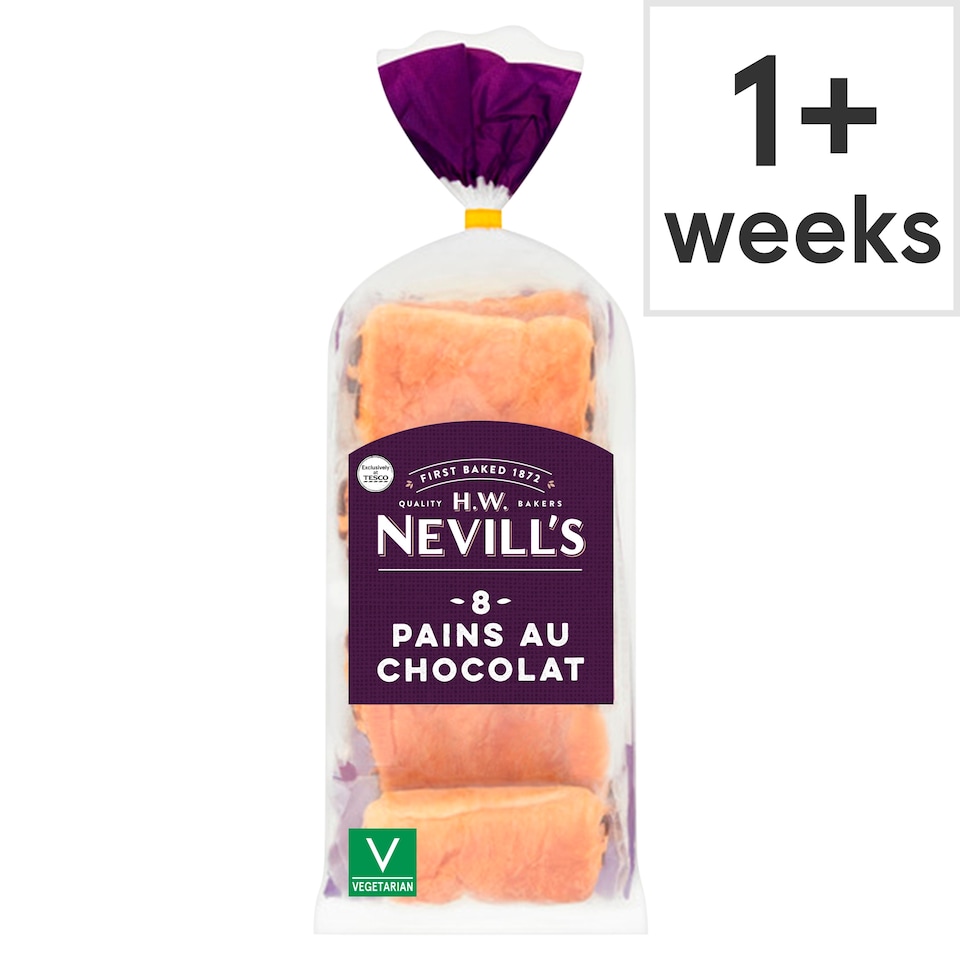 H.W. Nevills Pain Au Chocolat 8 Pack