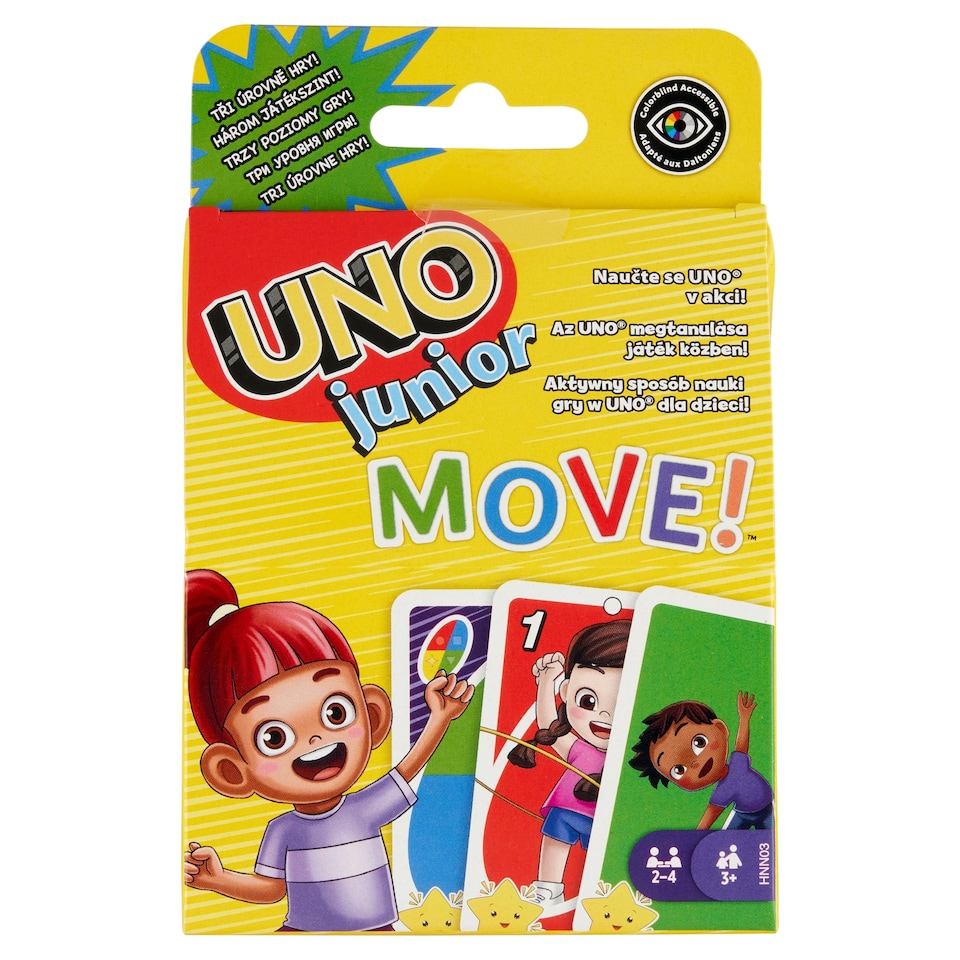 UNO Junior Move! kartová hra