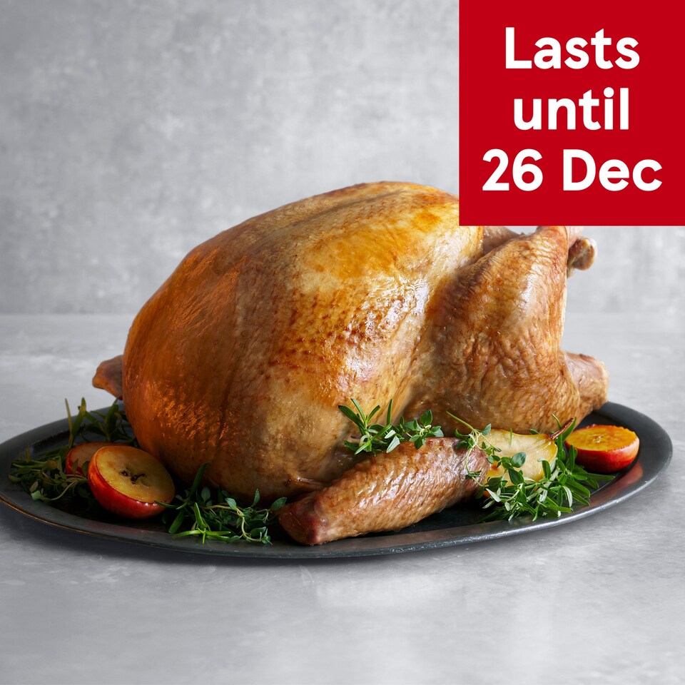 25. Tesco Whole Turkey Large 6-7.49kg (Serves 15-18)