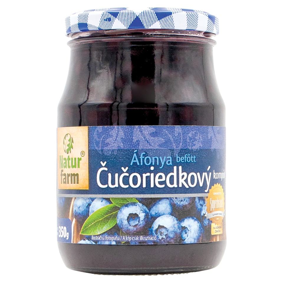 Natur Farm Čučoriedkový kompót 350 g
