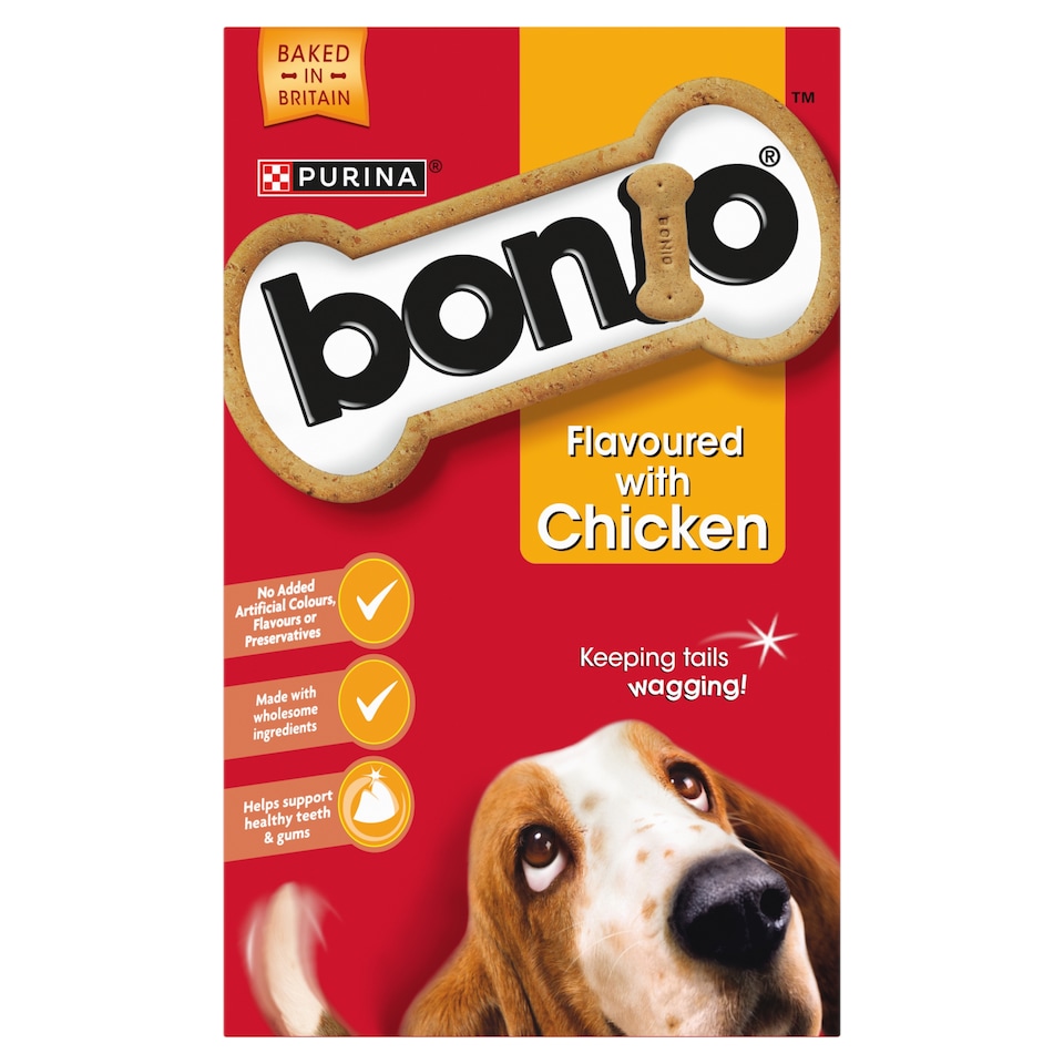 image 1 of BONIO Chicken Dog Biscuits 650g