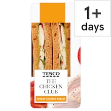 Tesco Roast Chicken Mozzarella & Pesto Sandwich