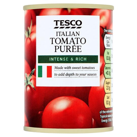 Tesco Tomato Puree 142G Tesco Groceries