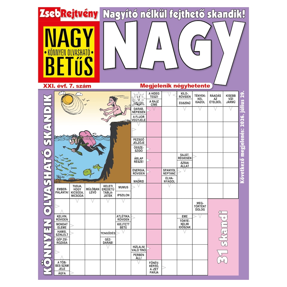 Zsebrejtvény Nagy