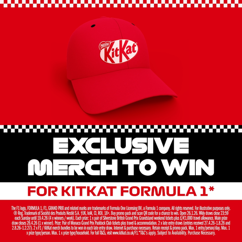 image 1 of Kit Kat 4 Finger Milk Chocolate Bar Multipack 41.5g 4 Pack