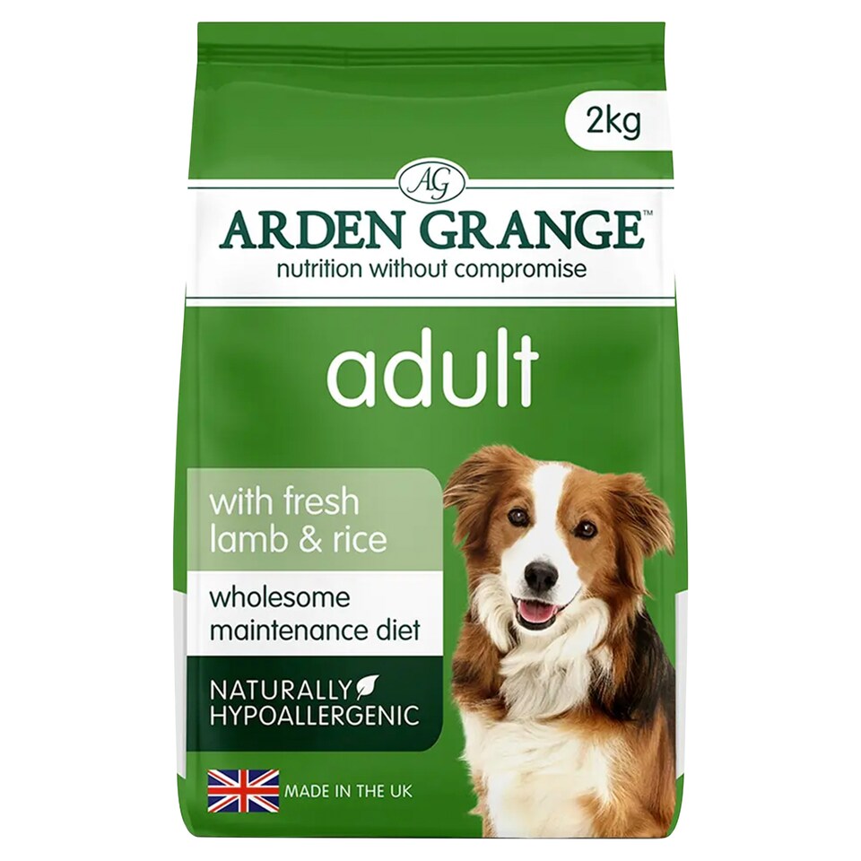 Arden Grange Adult Dog Food With Fresh Lamb and Rice 2kg