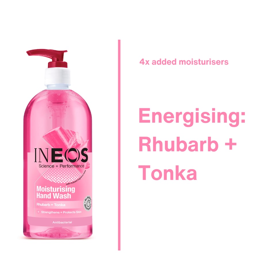 image 1 of INEOS Moisturising Hand Wash Rhubarb + Tonka 500ml