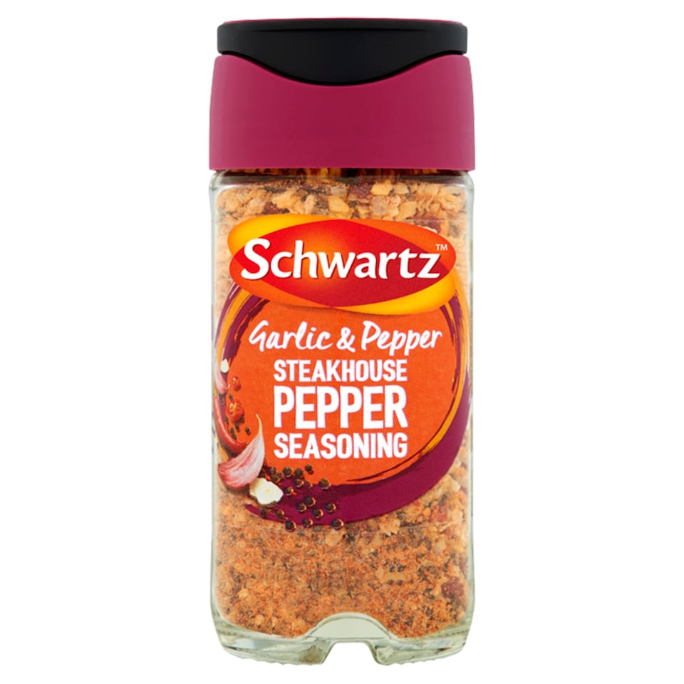 Schwartz Steakhouse Pepper Grill Seasoning 58G