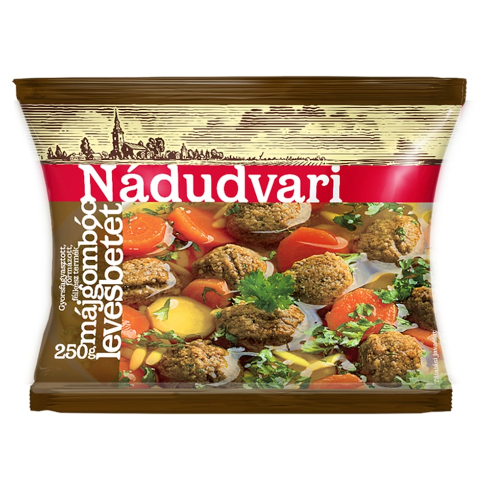 Nádudvari Quick-Frozen Soup Liver Balls 250 g