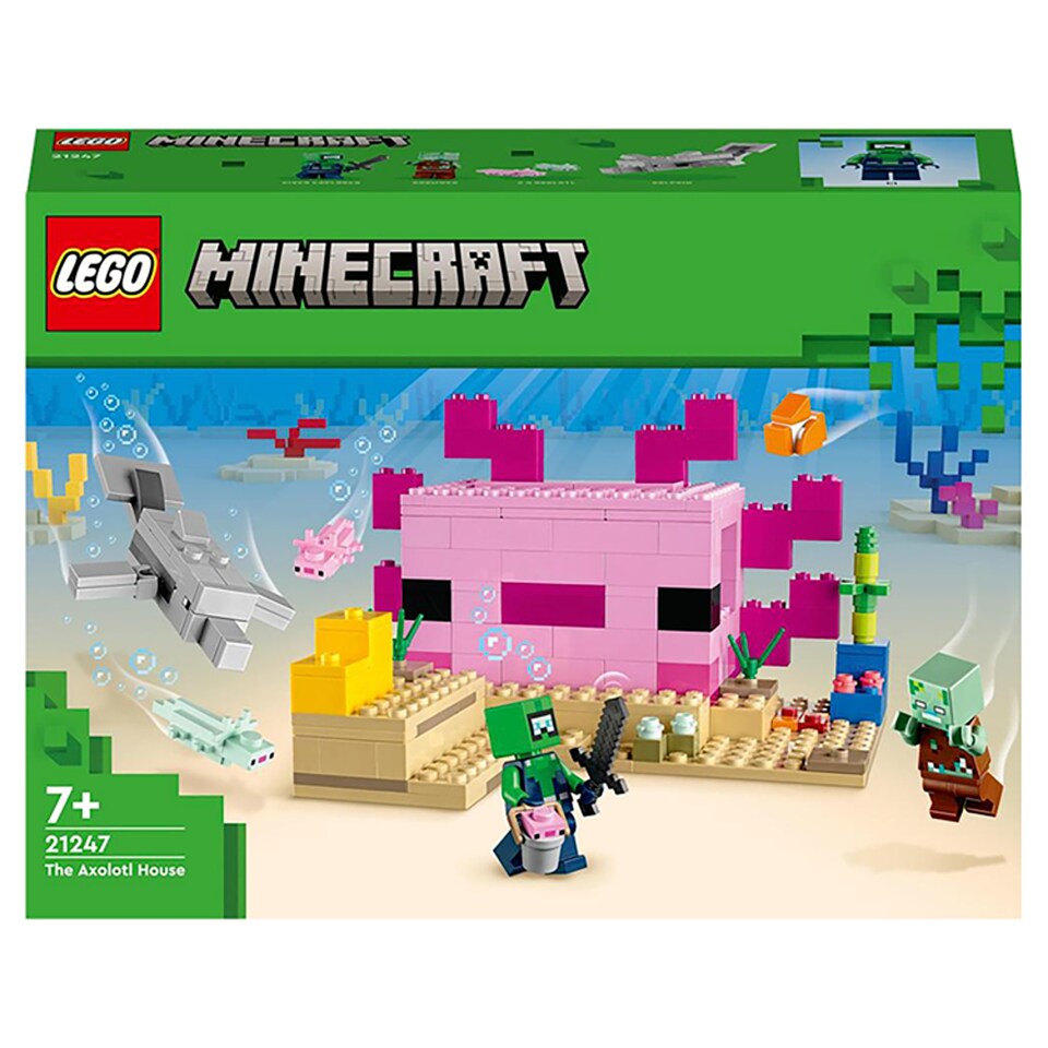obrázok 1 z LEGO Minecraft 21247 Dom axolotlov